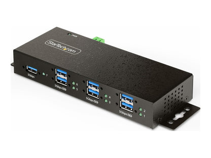 Hub industriel géré StarTech 7 ports USB 3.2 avec boîtier métallique