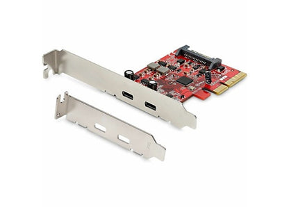 Carte PCIe 3.0 x4 USB-C 2 ports 10 Gbit/s StarTech.com - PEXUSB312C3