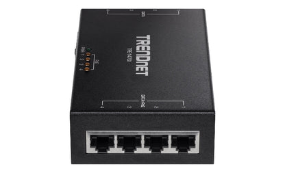 Injecteur PoE+ Gigabit 4 ports TRENDnet TPE-147GI 65 W