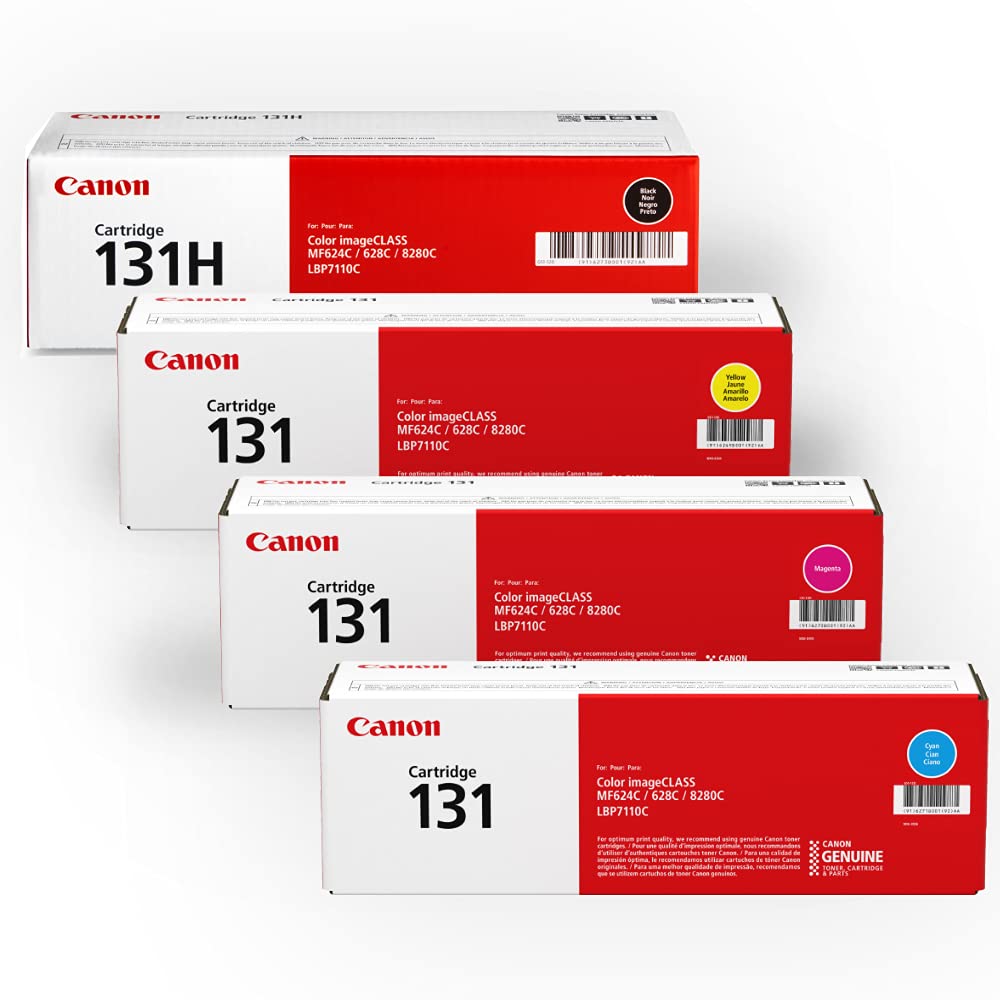 Canon Cartridge 131 Hi-Capacity Black Toner, 2400 Pages, 6273B001
