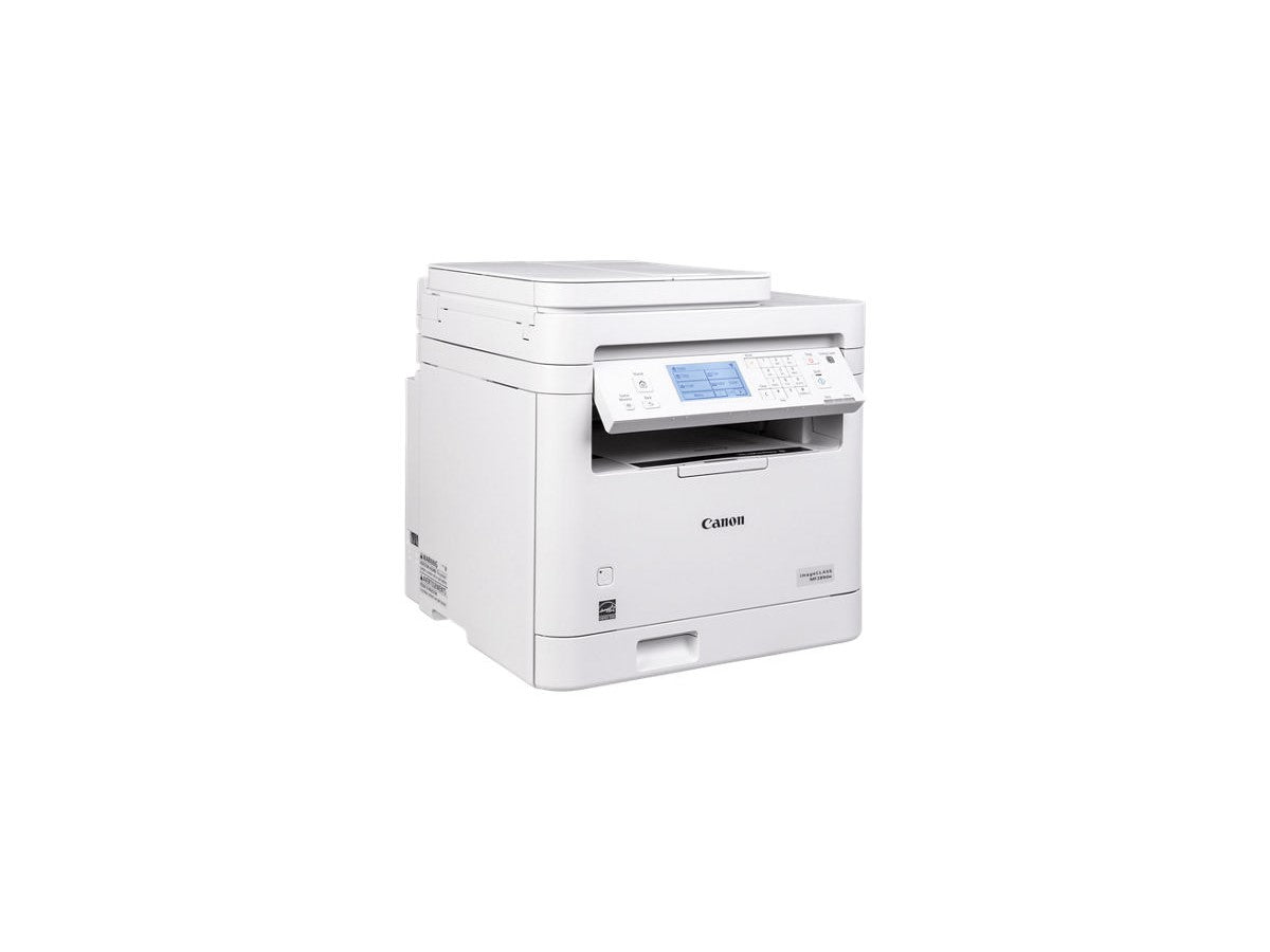 Canon imageCLASS MF289dw is an all-in-one black-and-white laser printer designed for productive office environments. It features mobile-ready connectivity, duplex printing, and fast performance at up to 35 ppm. Built with a 1-year limited warranty, this compact device supports wireless, Ethernet, and USB connectivity while offering robust functionality including copy, scan, and fax capabilities.