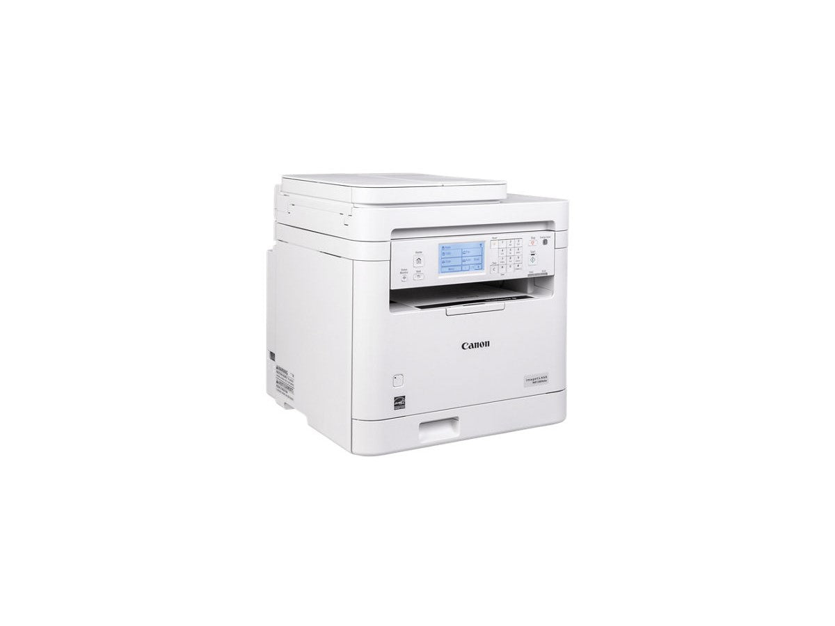 Canon imageCLASS MF289dw is an all-in-one black-and-white laser printer designed for productive office environments. It features mobile-ready connectivity, duplex printing, and fast performance at up to 35 ppm. Built with a 1-year limited warranty, this compact device supports wireless, Ethernet, and USB connectivity while offering robust functionality including copy, scan, and fax capabilities.