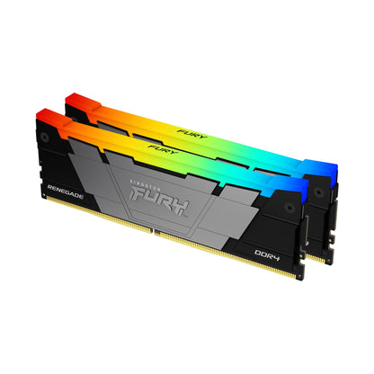 Kit Kingston Fury Renegade RGB 64 Go DDR4 3 600 MT/s CL18 (2 x 32 Go)