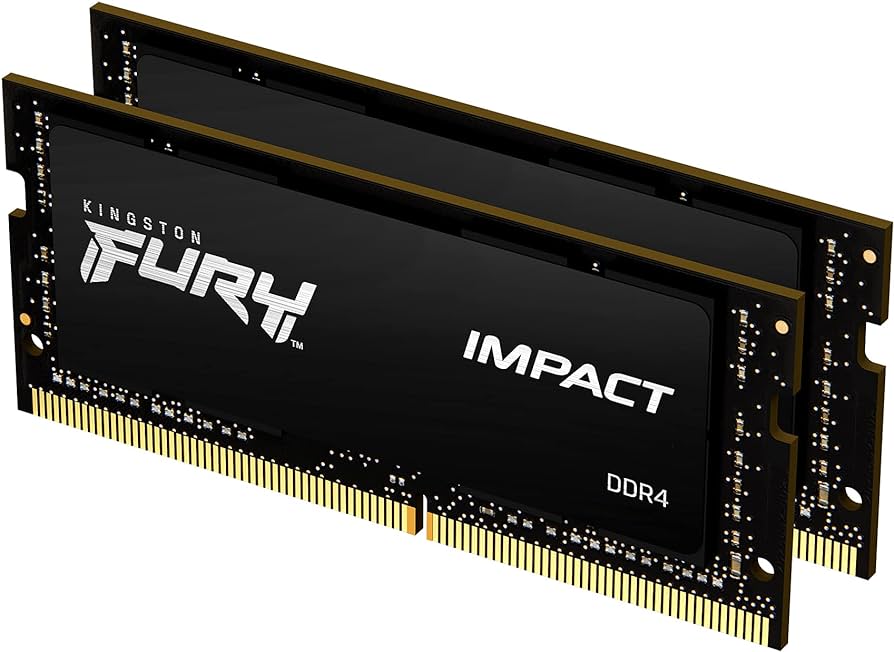 Kingston FURY Impact 64 Go (2 x 32 Go) DDR4 3200 MHz CL20 SODIMM