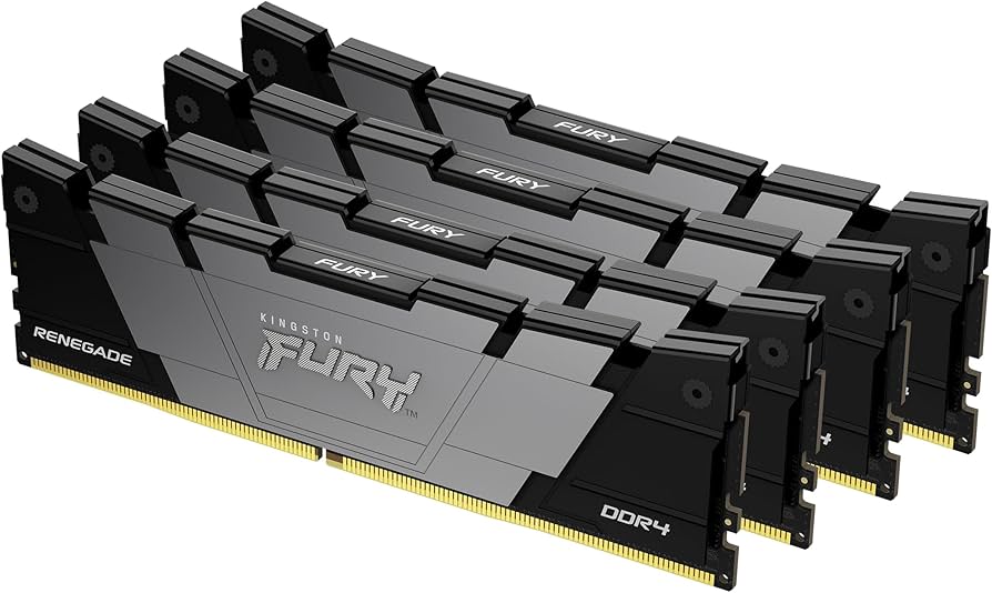 Kingston 64GB DDR4 3600MT/s CL16 Fury Renegade Black (Kit of 4)