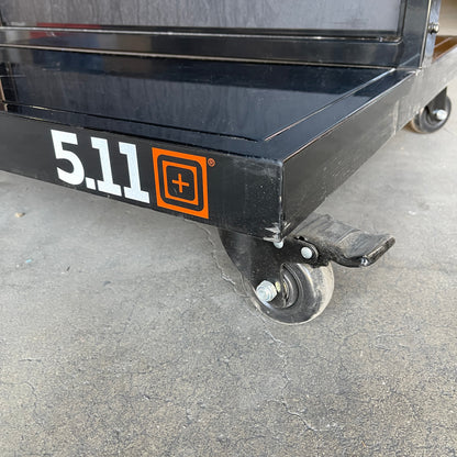 ZA@ 5.11 Branded Store Fixture w/ Castors - Or, Perhaps a Rolling Tool Shelf for Your Garage?!