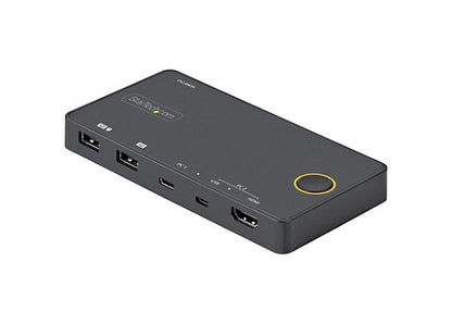 StarTech 2 Port USB-C/HDMI KVM Switch 4K (SV221HUC4K)