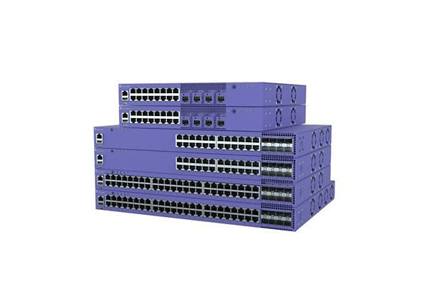 Commutateur ExtremeSwitching 5320-48P-8XE 48 ports PoE+ L3 1RU avec 8 ports SFP+ 10 Gbit/s