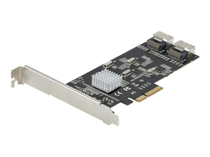 STARTECH 6-Port SATA III PCIe x4 Controller Card - 6Gbps