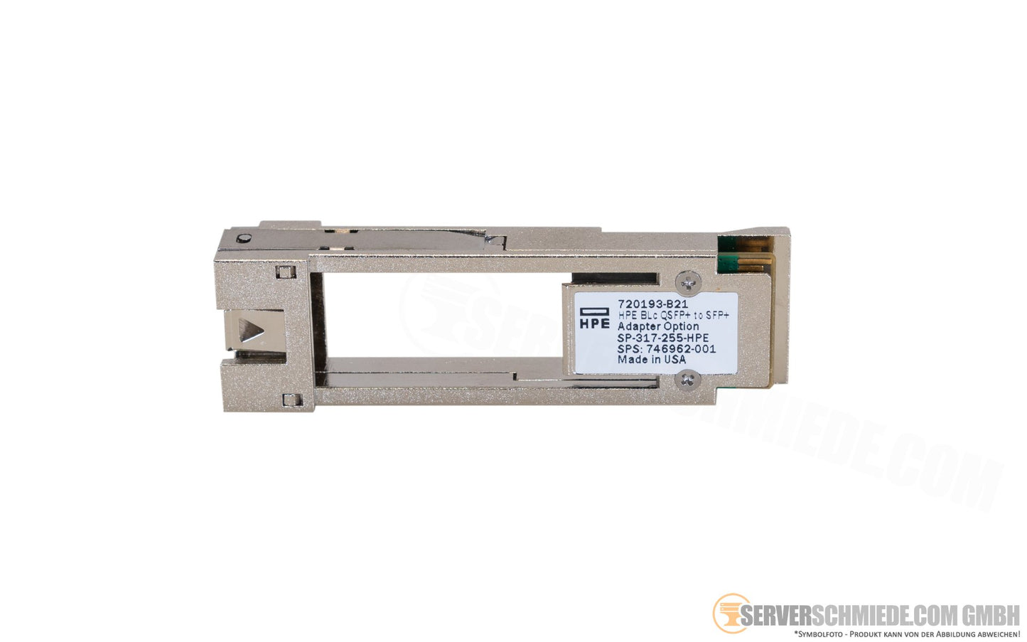 HP BLC QSFP+ to SFP+ Adapter, 720193-B21