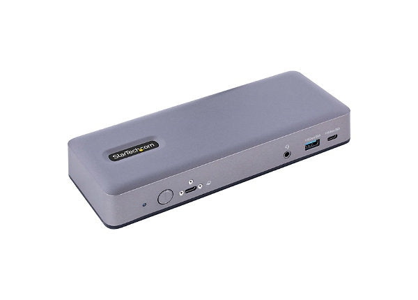 Station d'accueil USB-C StarTech DK31C3MNCR - Triple prise en charge 4K, alimentation 60 W, hub 7 ports