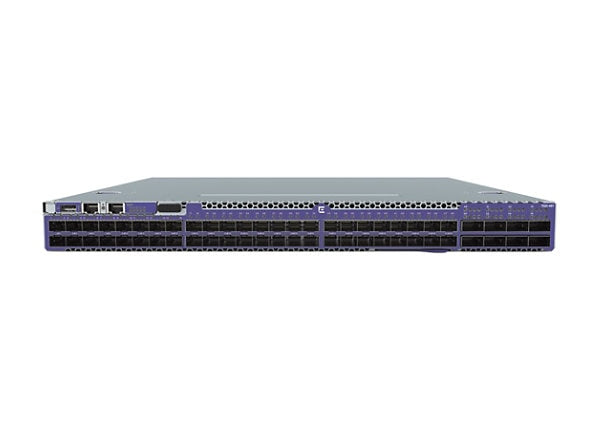 Extreme 7520-48Y Switch with 48x25G & 8x100G Ports, AC PSU, B2F Airflow