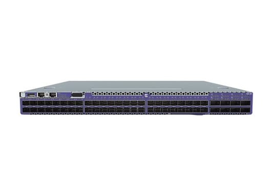 Extreme 7520-48Y Switch with 48x25G & 8x100G Ports, AC PSU, B2F Airflow