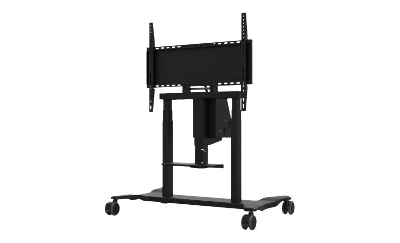 ViewSonic Electric Height Adjustable Mobile Cart, Black, VB-STND-007
