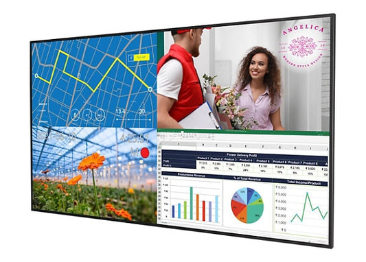 Écran LCD UHD 98" PLANAR URP98, 500 nits, 24h/24 et 7j/7, antireflet, conforme aux normes TAA
