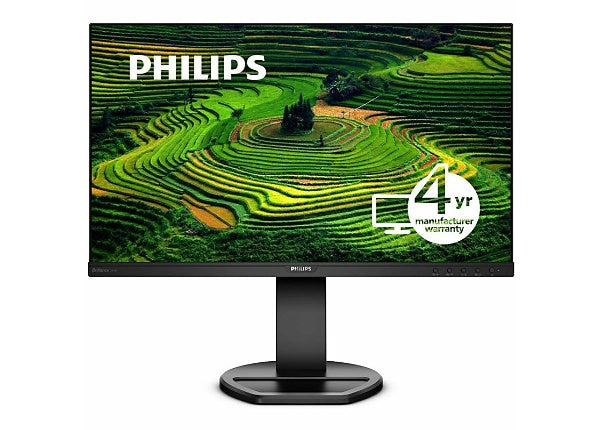 PHILIPS 241B8QJEB 24in FHD LED Monitor - TAA Compliant