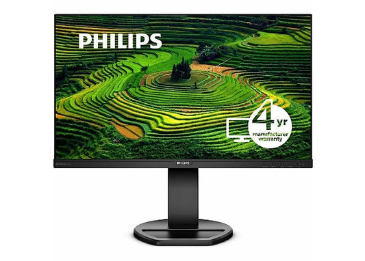 PHILIPS 241B8QJEB 24in FHD LED Monitor - TAA Compliant