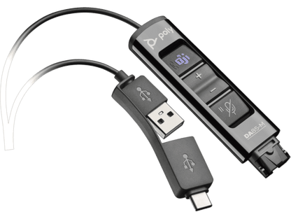 Adaptateur USB vers QD HP Poly DA85, conforme TAA
