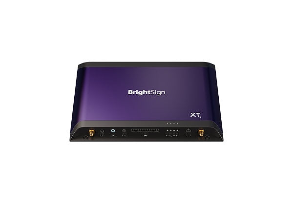 Lecteur multimédia Ultra HD BrightSign XT2145 avec E/S multiplex étendues