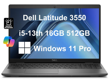 Dell Latitude 3550 i7 1355U 16 Go 512 Go SSD 15,6" Full HD W11 Pro