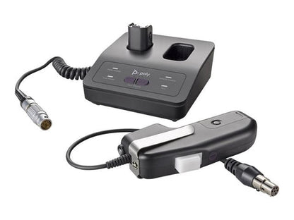 Poly CA22CD-DC Cordless PTT DECT Headset TAA Compliant