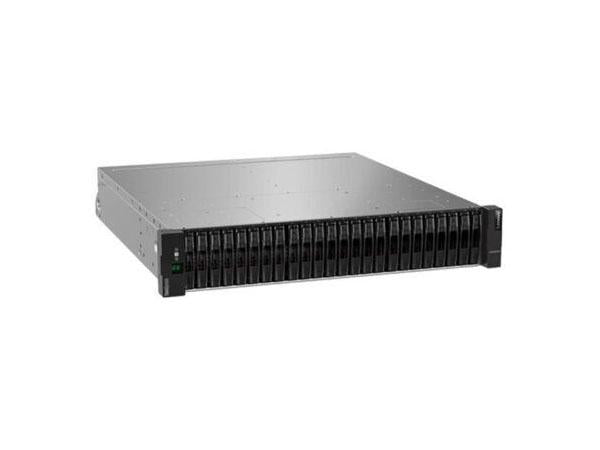 The Lenovo 2U24 DE4000H Network Storage Chassis combines high-density storage capability with enterprise-grade performance and reliability. Supporting 24 drive bays, a range of RAID levels, and dual power supplies, it is designed for demanding data environments. With Gigabit Ethernet and SFP+ connectivity, it's ideal for scalable, high-throughput applications.