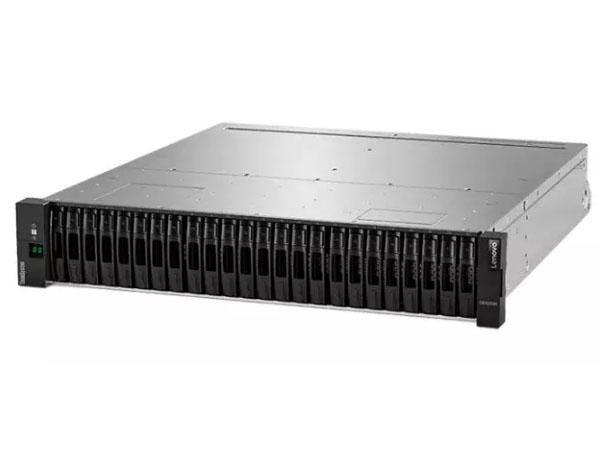 The Lenovo 2U24 DE4000H Network Storage Chassis combines high-density storage capability with enterprise-grade performance and reliability. Supporting 24 drive bays, a range of RAID levels, and dual power supplies, it is designed for demanding data environments. With Gigabit Ethernet and SFP+ connectivity, it's ideal for scalable, high-throughput applications.