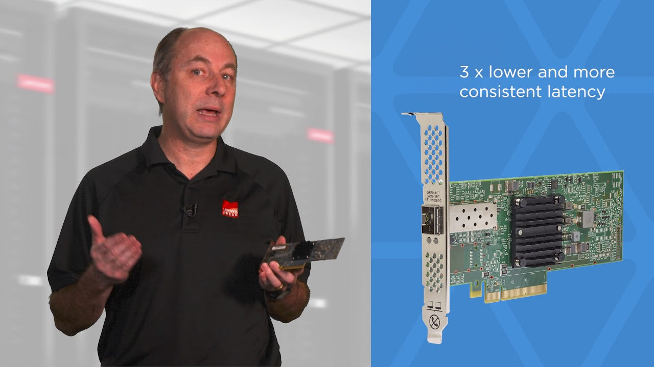 Adaptateur Ethernet Lenovo ThinkSystem NX-C PCIe 25 Go 1 port SFP28