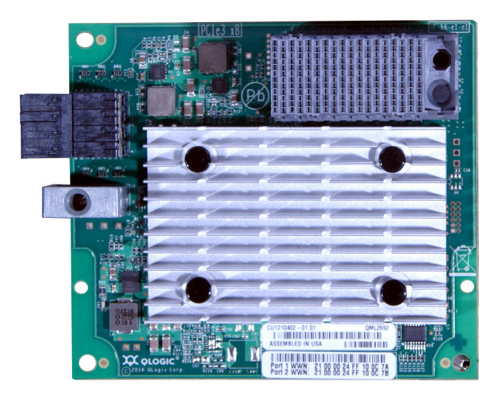 Adaptateur mezzanine FC 2 ports 16 Go Lenovo ThinkSystem QLogic QML2692