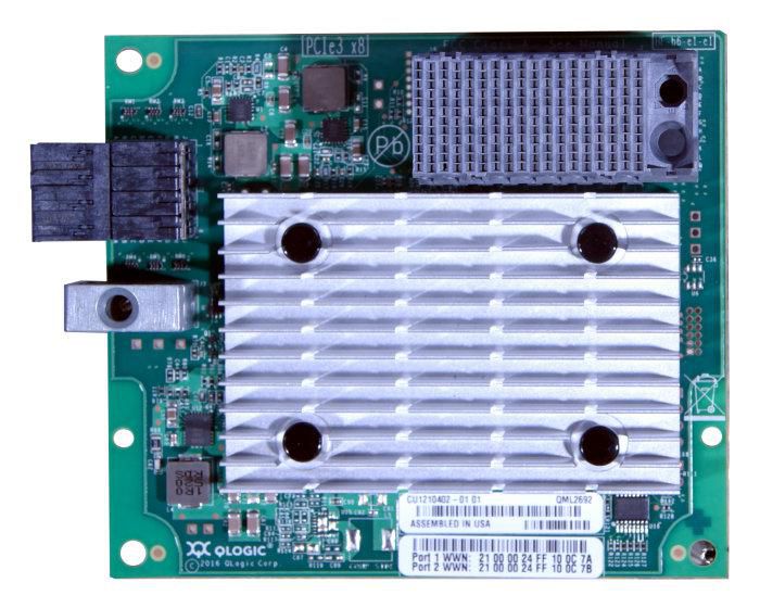 Adaptateur mezzanine FC 2 ports 16 Go Lenovo ThinkSystem QLogic QML2692