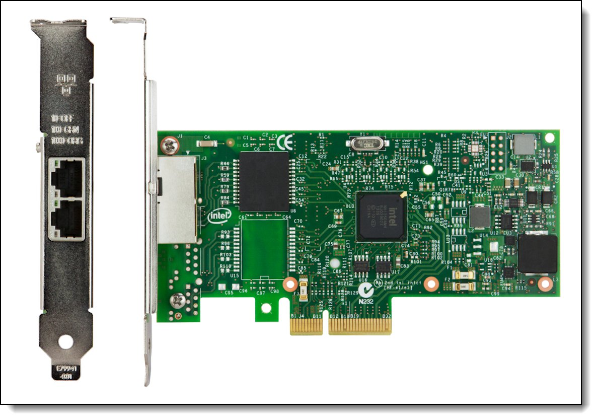 Adaptateur Ethernet SFP 1 Go PCIe Lenovo ThinkSystem Intel I350-F1