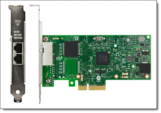 Adaptateur Lenovo ThinkSystem Intel I350-T2 PCIe 1 Gb 2 ports RJ45