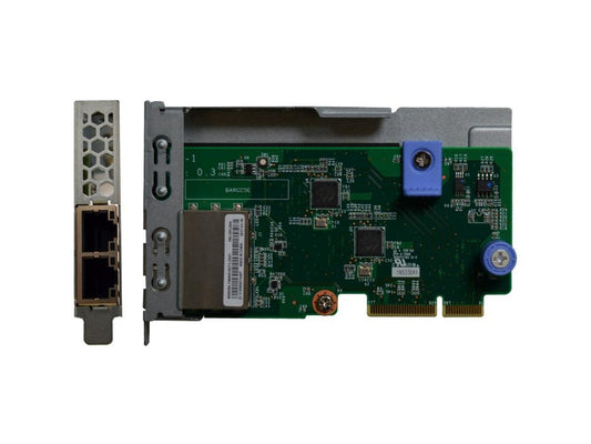 ThinkSystem 1Gb 2-port RJ45 LOM. Designed for reliable and cost-effective server connectivity, this Lenovo network adapter features dual RJ-45 ports and supports Gigabit Ethernet speeds. Optimized for ThinkSystem environments, it ensures seamless integration and consistent performance.