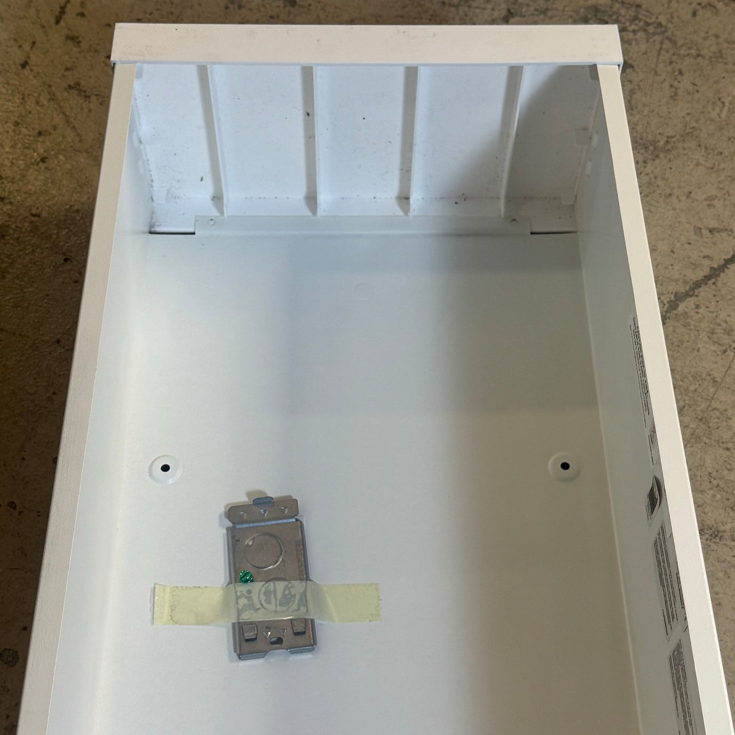 METALUX Surface Mount Kit for Lighting Fixture Sz 1’X4’ White SK-14-WT