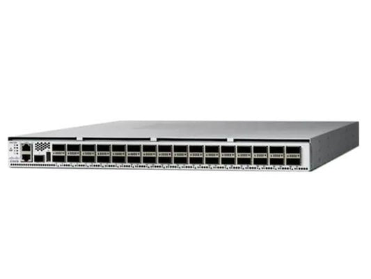 The Cisco 8101-32H is a high-density 1RU router featuring 32 x 100G QSFP28 ports, powered by Cisco XR software. Designed for scalable, high-throughput networking environments, this unit integrates advanced Ethernet protocols and multiple management interfaces to ensure robust and efficient data transport. Ideal for data centers and service providers demanding performance and TAA compliance.
