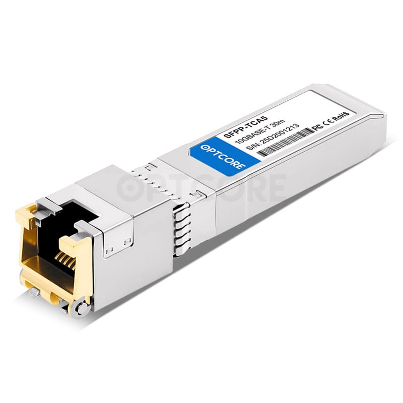 HP 10GBase-T SFP+ Transceiver, RJ45, 10GbE, 813874-B21