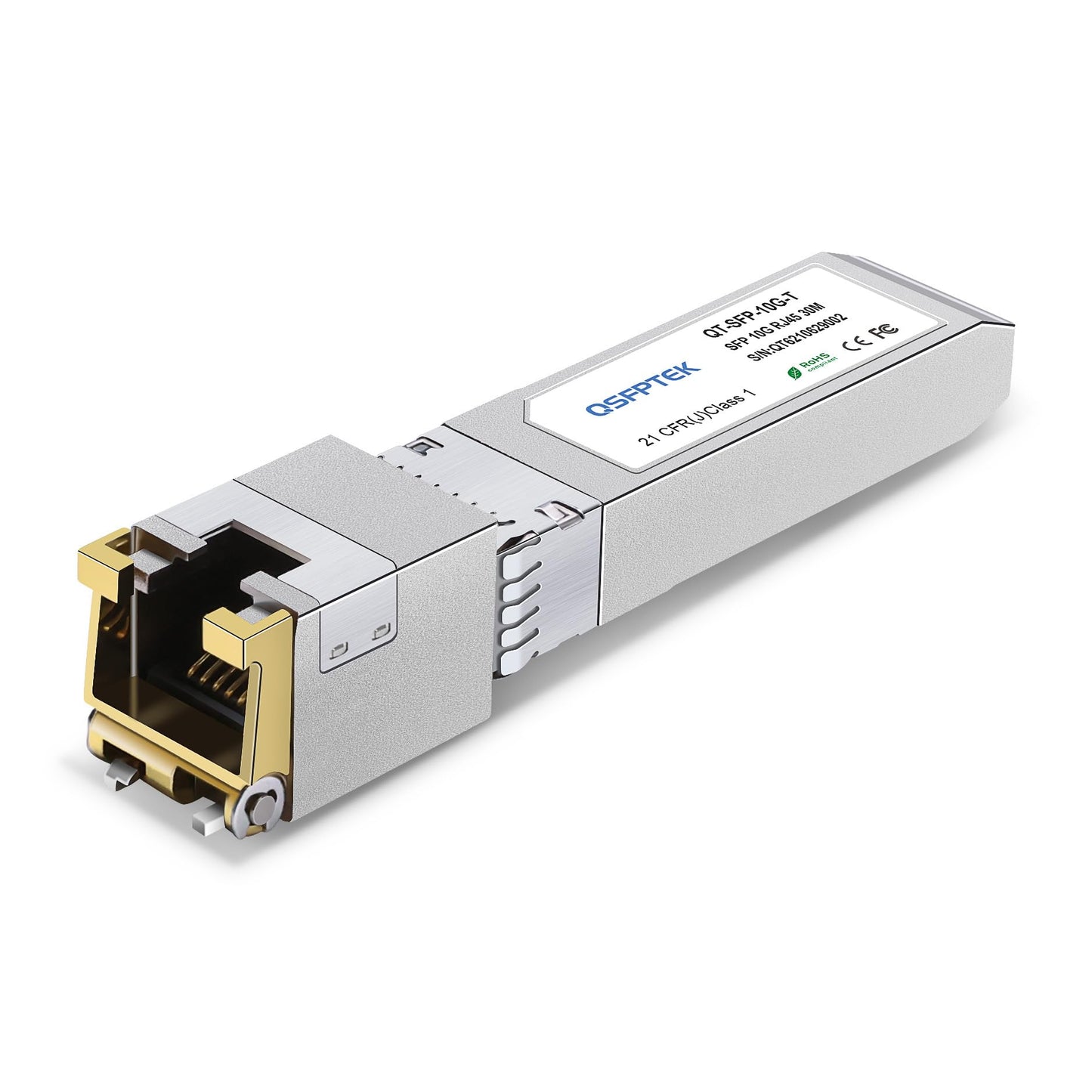 HP 10GBase-T SFP+ Transceiver, RJ45, 10GbE, 813874-B21