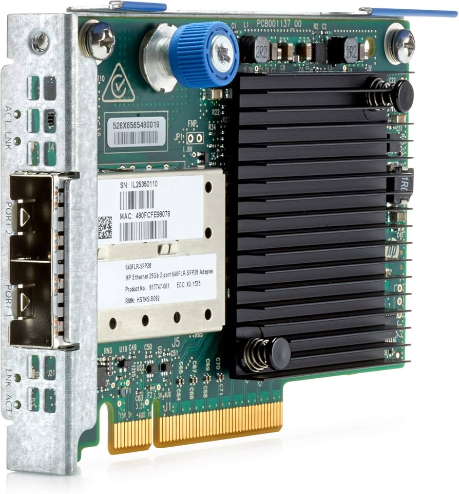 HPE Eth 10/25Gb 2P 640FLR-SFP28 Network Adapter