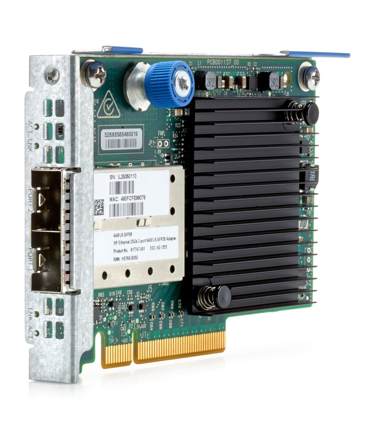 HPE Eth 10/25Gb 2P 640FLR-SFP28 Network Adapter