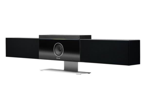 The HP Poly Studio USB Video Bar delivers premium video conferencing in a sleek, all-in-one design. Ideal for professional environments, it features a single-lens 4K UHD camera with Poly DirectorAI smart framing, stereo speakers, and connectivity via WiFi and Bluetooth 4.2. Compliant with GSA and TAA standards, it ensures secure, high-quality communication for government and enterprise use.
