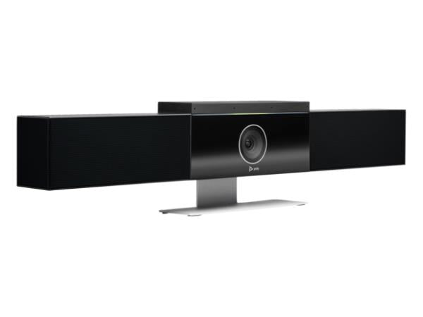 The HP Poly Studio USB Video Bar delivers premium video conferencing in a sleek, all-in-one design. Ideal for professional environments, it features a single-lens 4K UHD camera with Poly DirectorAI smart framing, stereo speakers, and connectivity via WiFi and Bluetooth 4.2. Compliant with GSA and TAA standards, it ensures secure, high-quality communication for government and enterprise use.