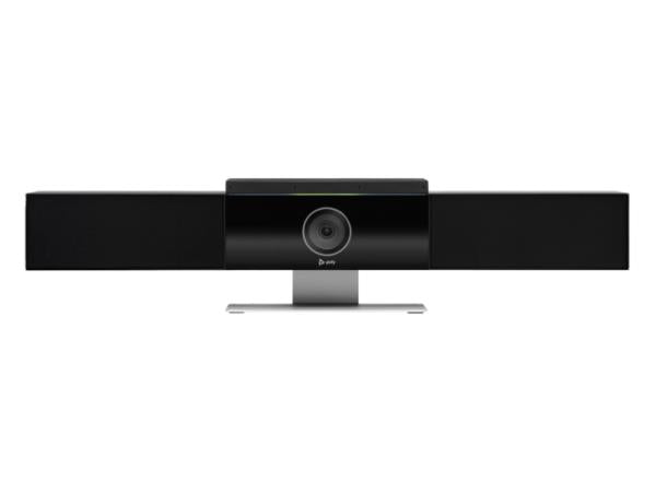 The HP Poly Studio USB Video Bar delivers premium video conferencing in a sleek, all-in-one design. Ideal for professional environments, it features a single-lens 4K UHD camera with Poly DirectorAI smart framing, stereo speakers, and connectivity via WiFi and Bluetooth 4.2. Compliant with GSA and TAA standards, it ensures secure, high-quality communication for government and enterprise use.