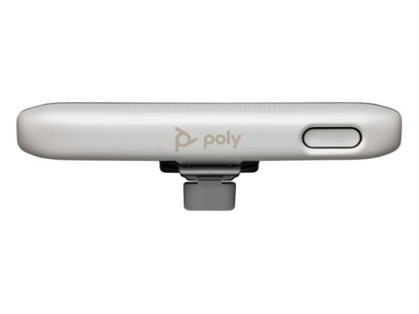The HP Poly Studio R30 USB Video Bar delivers premium video conferencing with a 2160p digital camera, wireless connectivity, and integrated audio. Designed for enterprise collaboration, it features a TAA-compliant, compact build and advanced microphone array for crystal-clear conversations. Includes Poly’s one-year standard warranty for professional support.