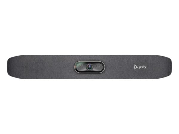 The HP Poly Studio R30 USB Video Bar delivers premium video conferencing with a 2160p digital camera, wireless connectivity, and integrated audio. Designed for enterprise collaboration, it features a TAA-compliant, compact build and advanced microphone array for crystal-clear conversations. Includes Poly’s one-year standard warranty for professional support.