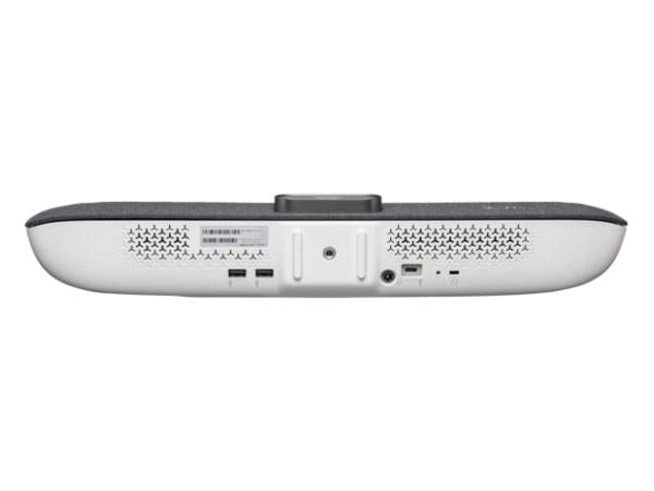 The HP Poly Studio R30 USB Video Bar delivers premium video conferencing with a 2160p digital camera, wireless connectivity, and integrated audio. Designed for enterprise collaboration, it features a TAA-compliant, compact build and advanced microphone array for crystal-clear conversations. Includes Poly’s one-year standard warranty for professional support.
