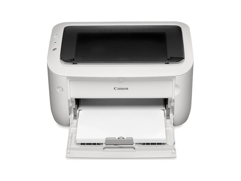 The Canon imageCLASS LBP6030w is a compact, single-function wireless monochrome laser printer designed for efficiency and speed in small office and home office environments. With print speeds of up to 19 pages per minute and a 150-sheet paper capacity, it offers solid performance for everyday black-and-white printing demands. Its built-in wireless capability and 32 MB of onboard memory ensure quick, easy connectivity and smooth operation.