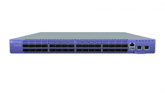 Commutateur CC Extreme Networks 8720-32C 32 ports 100G, flux d'air avant-arrière