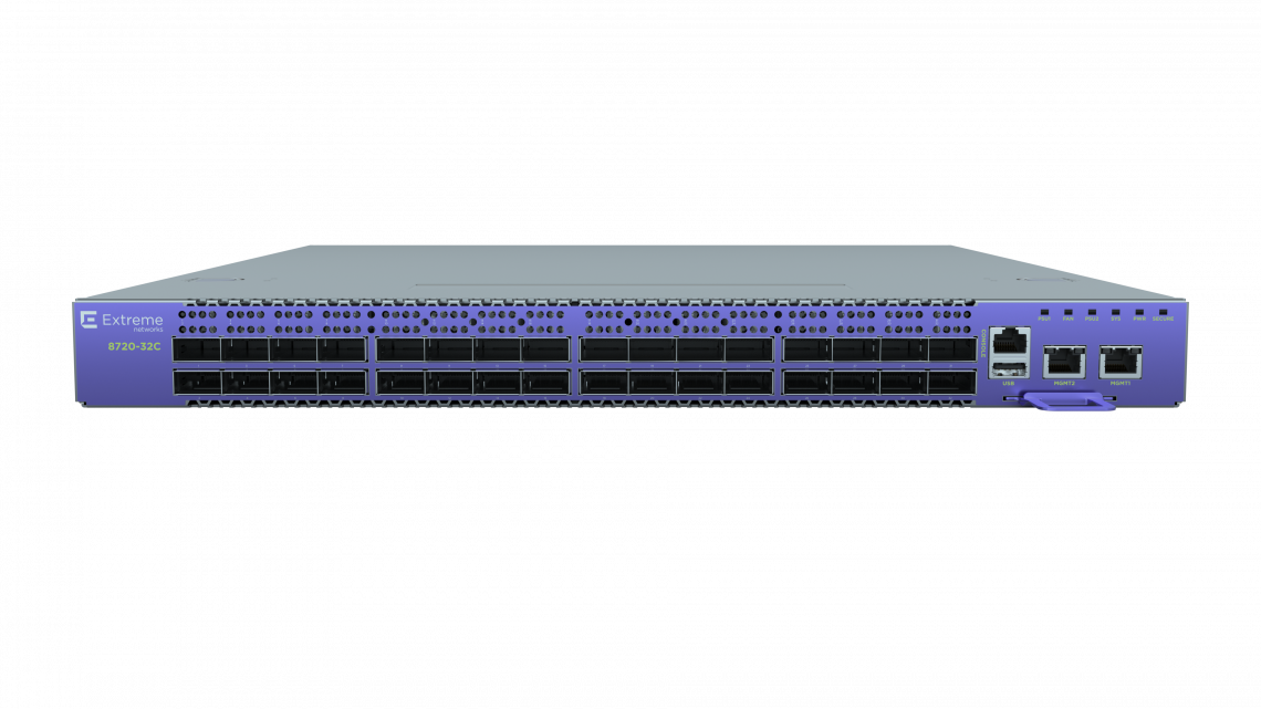 Commutateur CC Extreme 8720-32C 32 ports 100G avec kit rack