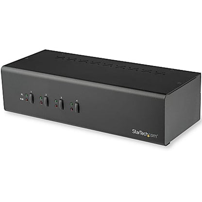 STARTECH 4-Port Dual Monitor DVI KVM Switch SV431DL2DU3A