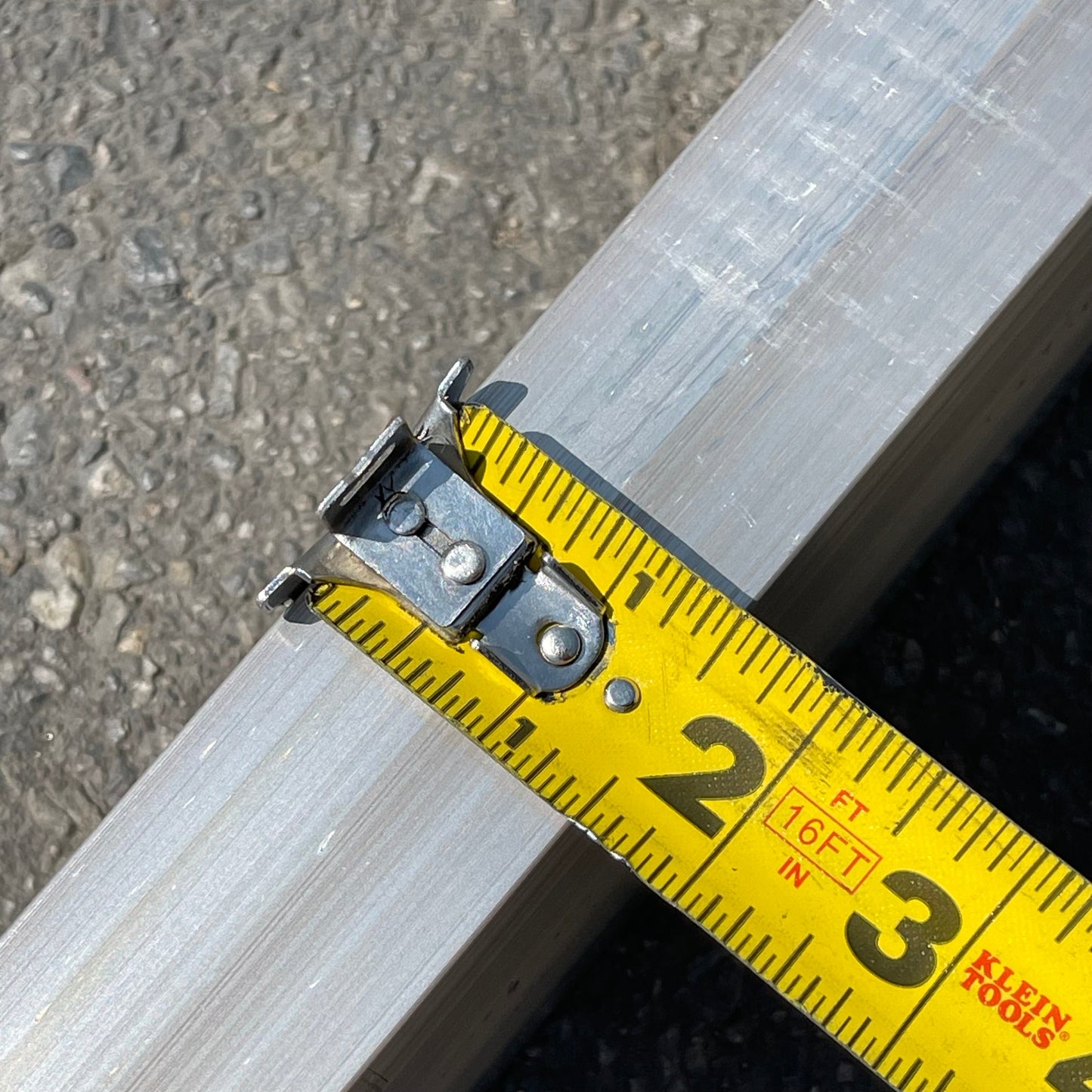 Z@ KRAFT TOOL CO. Magnesium Screed 14ft x 3-1/2” x 1-1/2” CC614